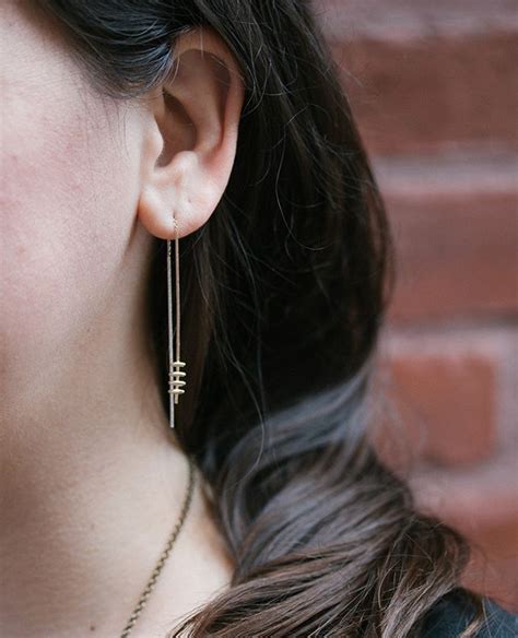 Love These Gold Threader Earrings From Lioandlinn Porch Light