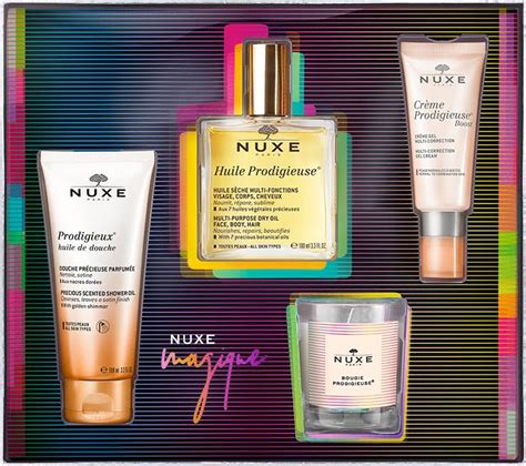 Coffret Nuxe Magique Avec Huile Prodigieuse Et Bougie Monsieur Guide