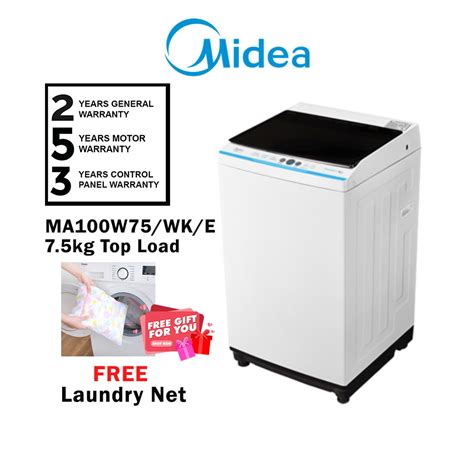 Midea Kg Top Load Ma W Wk E Fully Auto Washing Machine