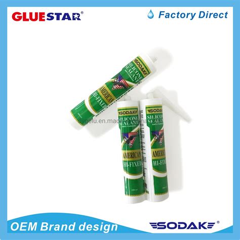 Construction Modified Silicone Sealant Building Adhesive Glue Concrete