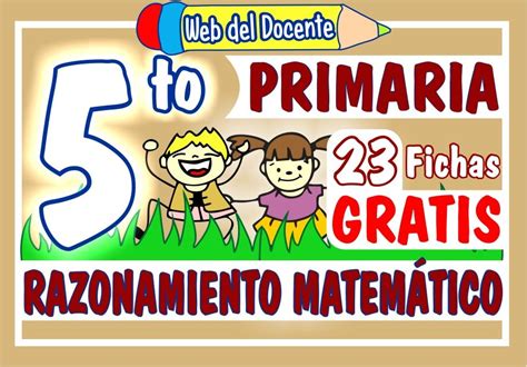 Ejercicios De Razonamiento Logico Matematico Para Primer Grado De