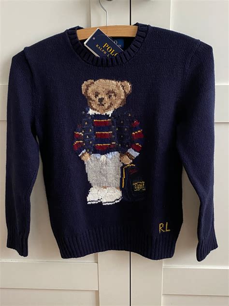 Polo Ralph Lauren Sweter Z Misiem Bear Roz S Cz Stochowa Kup