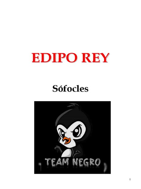 Edipo Rey Pdf