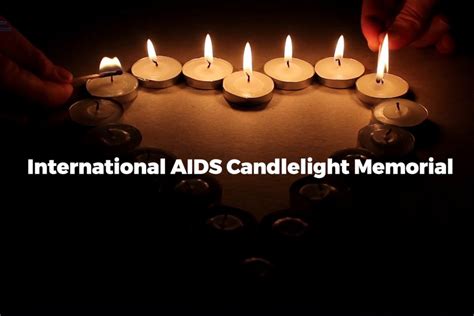 Pia International Aids Candlelight Memorial Day