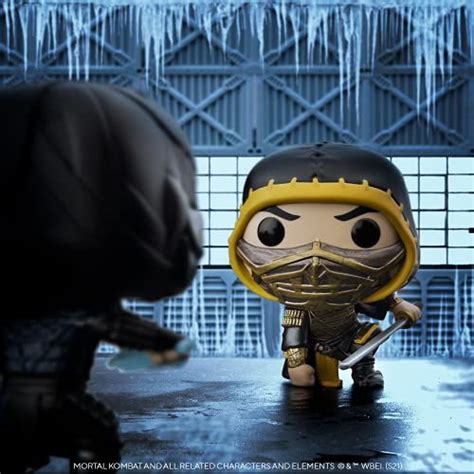 Shop Funko Pop Movies Mortal Kombat Scorp At Artsy Sister Mortal