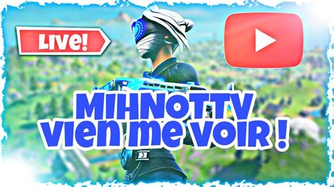 Live Fortnite Viens Jouer Avec Moi Youtube