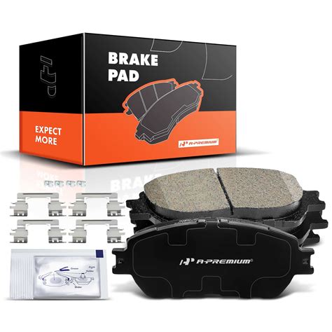 Pcs Front Ceramic Brake Pads For Toyota Camry Sienna Tacoma Solara