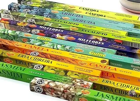 Lista Completa Incenso Taj - Kit Incenso Indiano Taj Vários Aromas - 15 Caixas com 8 varetas cada ...