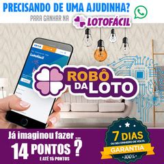 Robozinho Da Lotof Cil Fique Esperto N O Compre O Robo Da Loto