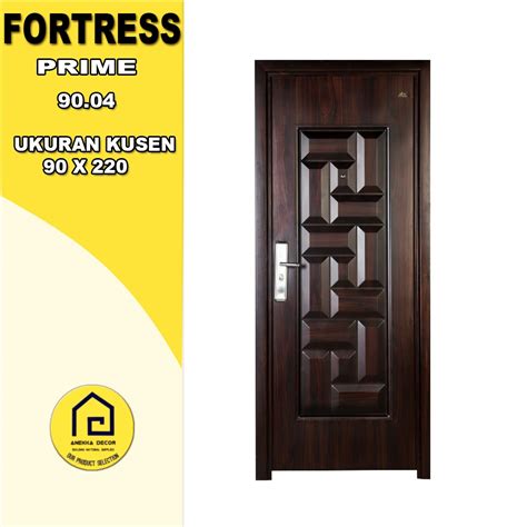 Jual Pintu Utama Kamar Baja Jbs Fortress Prime Type Shopee