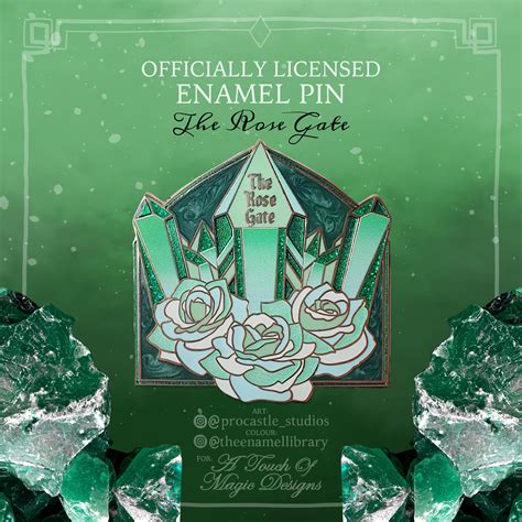 Crescent City gates collection - pin #3 - the Rose gate - OFFICIALLY L