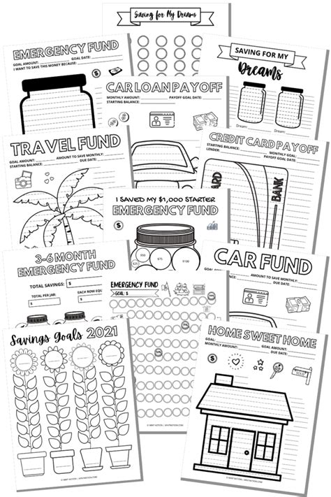 Debt Payoff Free Printable Coloring Sheet Coloring Pages