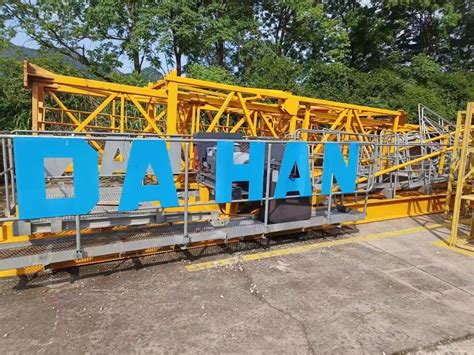 T Max Loading Dahan Construction Tower Crane Qtz H Used Crane