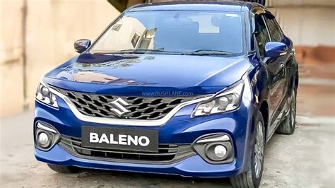 2022 Maruti Baleno Base Model First Look Steel Wheels No Touchscreen