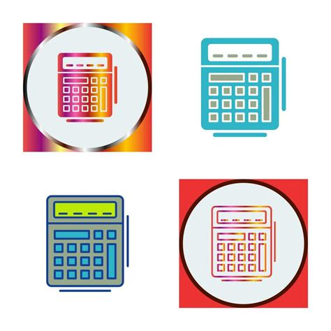 Calculator Vector Icon 29601725 Vector Art At Vecteezy