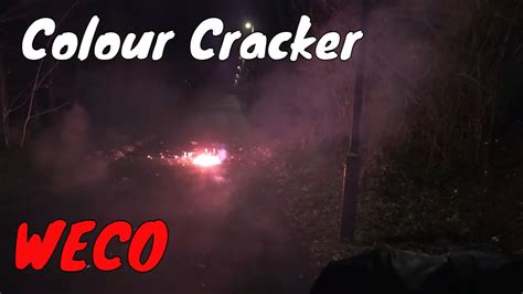 Colour Cracker von Weco Silvester 2021 2022 4K 2160p BÖLLERN AM