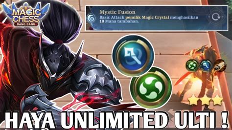 Hayabusa Unlimited Ulti Cristal Rune Mystic Fusion Combo Terkuat