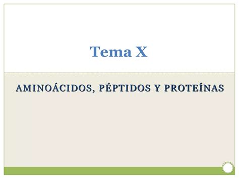 Amino Cidos P Ptidos Y Prote Nas Pptx