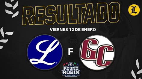 Resumen Tigres Del Licey Vs Gigantes Del Cibao 12 Ene 2023 Round