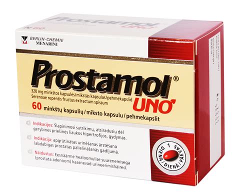 Prostamol Uno Nuo Prostatos