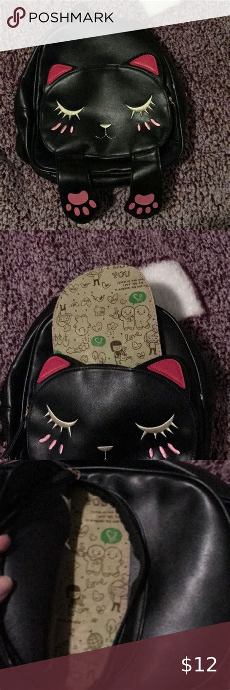 Cute Cat Mini Backpack Mini Backpack Cute Mini Backpacks Bag