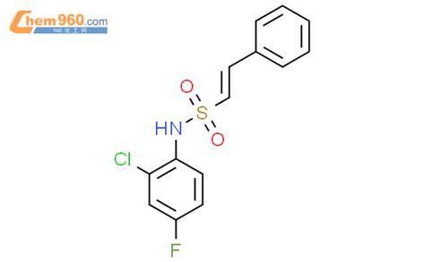 N Chloro Fluorophenyl Phenylethene Sulfonamidecas