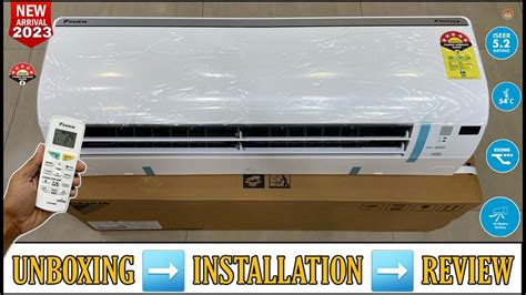 Daikin Ftkm Uv V Ton Star Inverter Split Ac Unboxing And