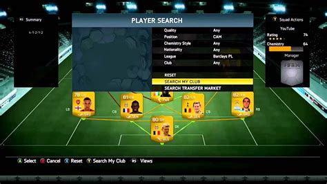 Fifa K Bpl Squad Builder Youtube