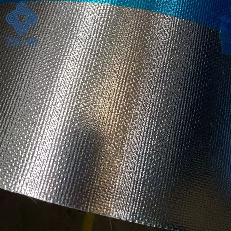 Resist Heat Flame Retardant Aluminum Foil Fiber Glass Cloth For