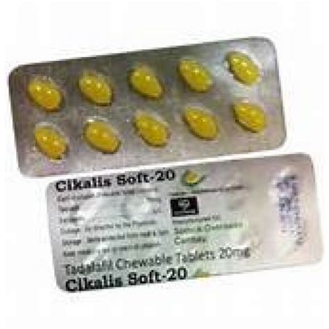 Generic Cialis Soft (Tadalafil Soft) 20 mg - Cialis