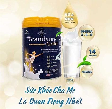 Sữa non Grandsure Gold hỗ trợ xương khớp Thaonhi vn