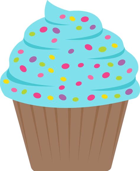 Birthday Cupcakes Clip art American Muffins - cute png vector clipart ...