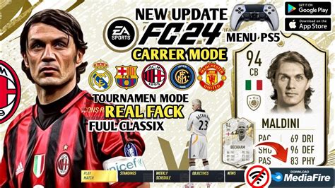 FIFA 16 MOBILE MOD EA SPORTS FC 24 ANDROID OFFLINE FUUL CLASSIX CARRER