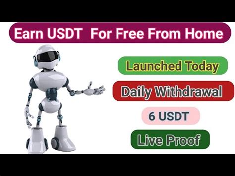 New Usdt Earning Platform Join Now Sign Up To Get Earning