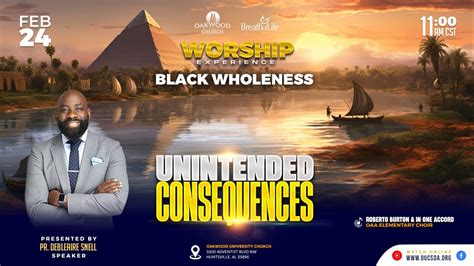 Unintended Consequences OUC Worship Experience YouTube