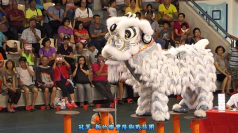 冠軍 新竹聯豐獅龍戰鼓團2019新北市泰山獅王文化節 Lion Dance Competition Youtube