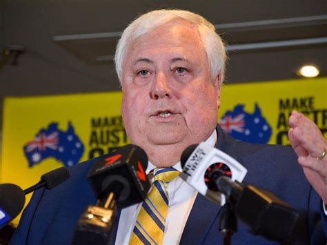 Clive Palmers 60m Senate Campaign Looks Shaky Herald Sun