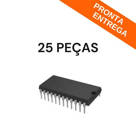 Kit 25 Peças Circuito Integrado M5818 DIP 24 PTH Circuitos