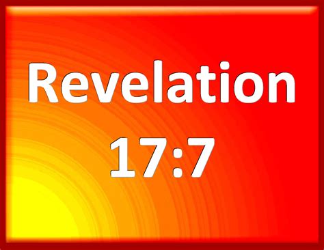 Revelation And The Angel Said To Me Why Did You Marvel I Will