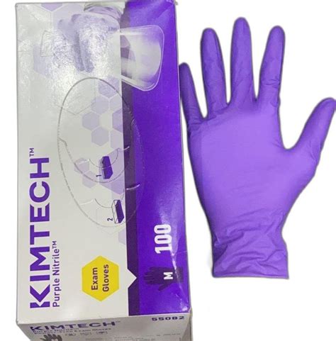 Kimtech Purple Nitrile Exam Gloves At Rs Piece Nitrile