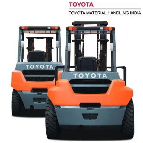 Toyota 8FG45N 4 5 Ton Gasoline IC Engine Forklift Lift Height Upto 6