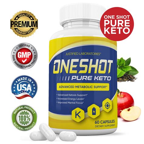 One Shot Pure Keto Pills Boost Weight Loss Diet Pills Bhb Ketogenic