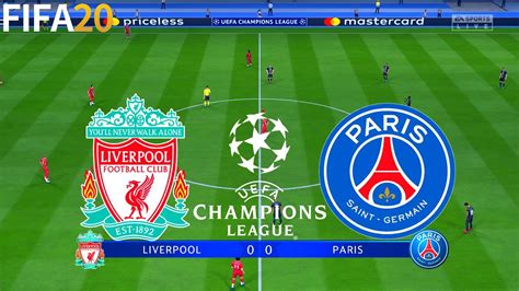 Fifa Liverpool Vs Psg Ucl Uefa Champions League Full Match