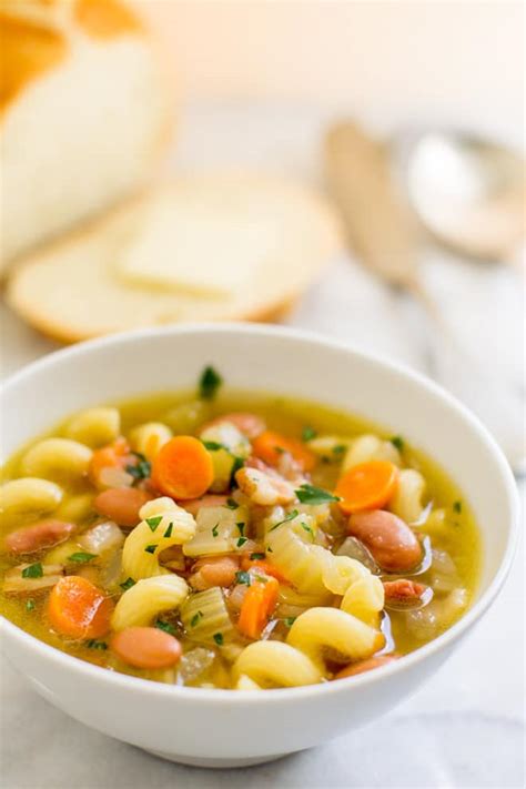 Slow Cooker Pasta And Bean Soup Culinary Hill