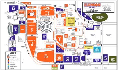 IU Memorial Stadium Parking Map