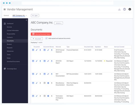 Vendor Management Software Tandem