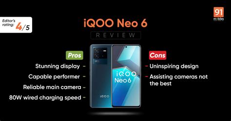 Iqoo Neo 6 5g Review Pros And Cons Verdict 91mobiles