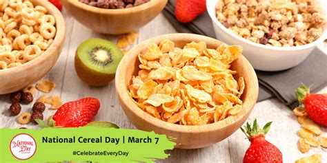 National Cereal Day 2024 Schedule Karin Marlene