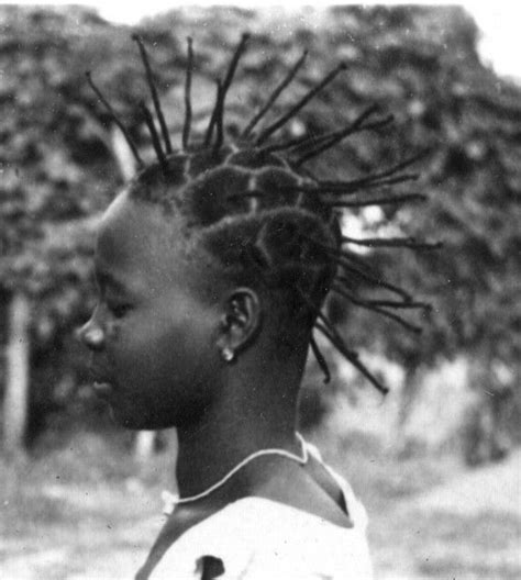 Early S Hair Style In Africa By Gbaku Via Flickr African Threading