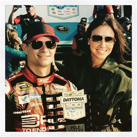 Jeff Gordon And Wife Ingrid Celebrate Jeffs Final Pole At Daytona